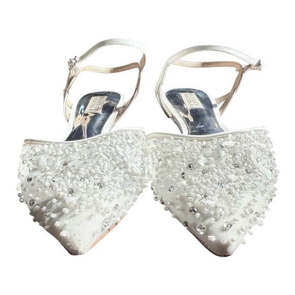 Badgley Mischka Carissa Pointed Toe Flat Size 9 - Picture 8 of 15